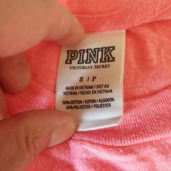 Victoria Secret Pink Blouse Size Small Womens Sleeveless Sequins Animal Y2k - Picture 9 of 12